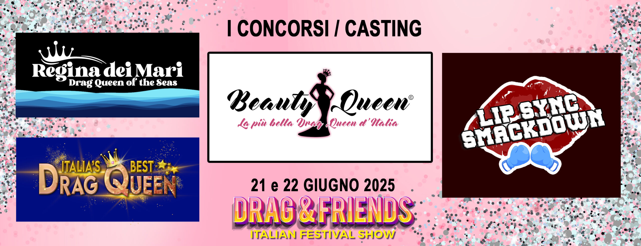 DRAG queen FRIENDS Concorsi 2025