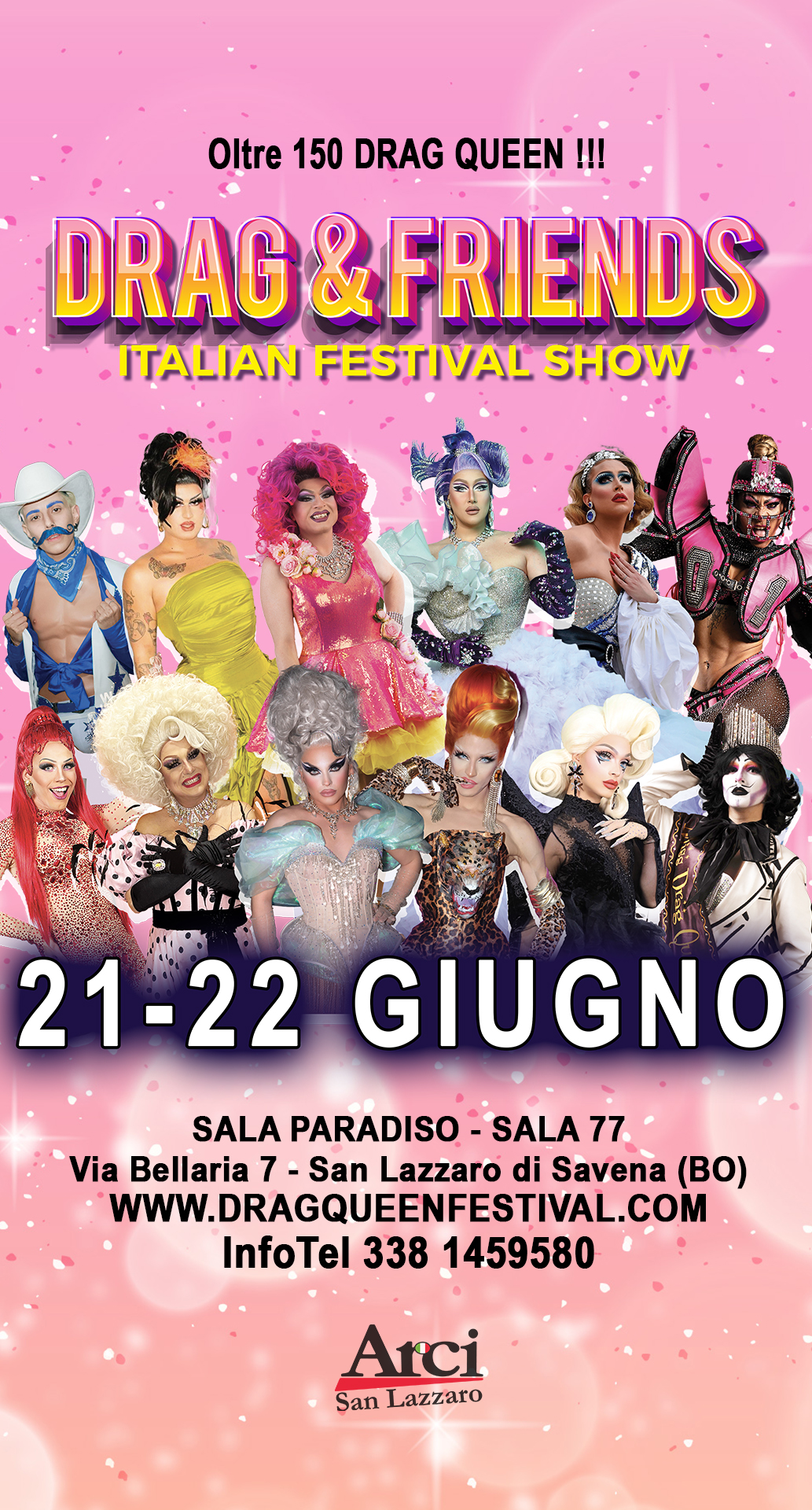 DRAG Queen e FRIENDS -storia-manifesto-generale-2025-copia