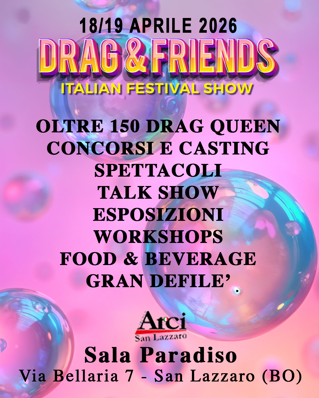 DRAG Queen & FRIENDS festival 2024